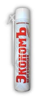 Пена монтажная Эконом 700мл, всесезонная 