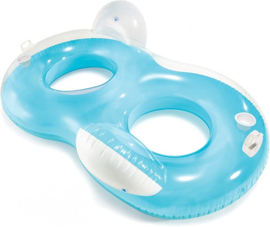 Надувной круг-шезлонг для двоих 198*177см