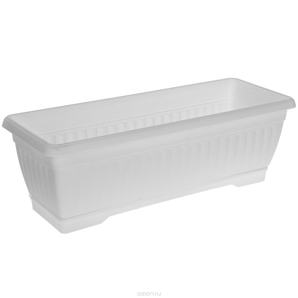 Ящик балконный 80см белый