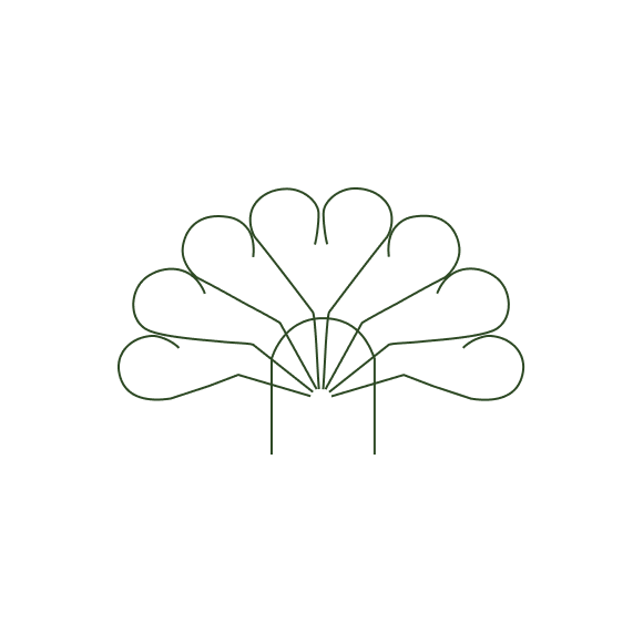 Заборчик "Павлин" (5 секций)