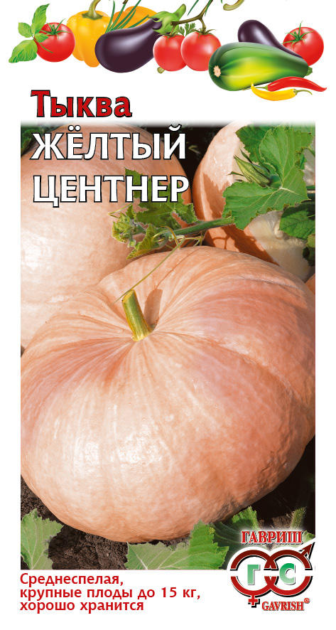 Тыква Желтый центнер 2,0г