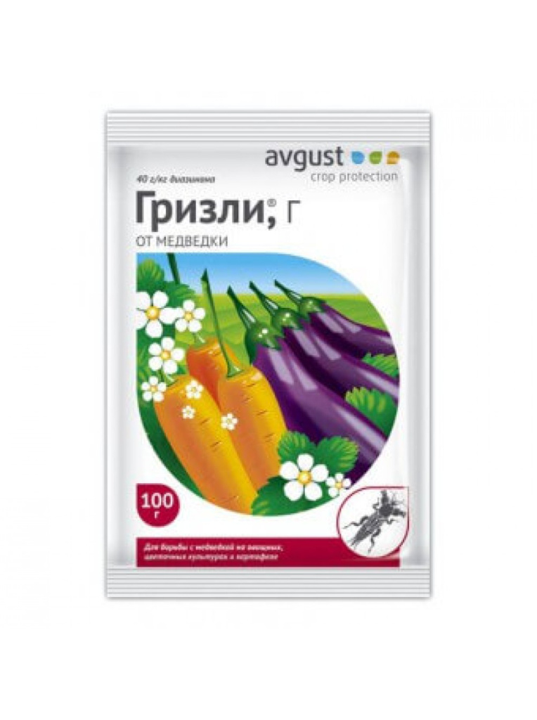 Гризли 100г (медведка)