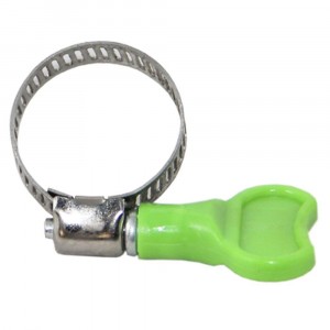 Хомут бабочка (червячный) нерж. 16-25мм