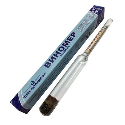 Виномер бытовой спирт 0-18; сахар 0-25