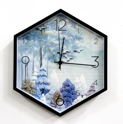 Часы (d-34см) HN-57097