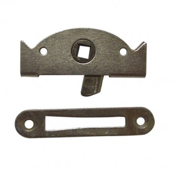 Завертка оконная врезная ЗР-3 цинк.