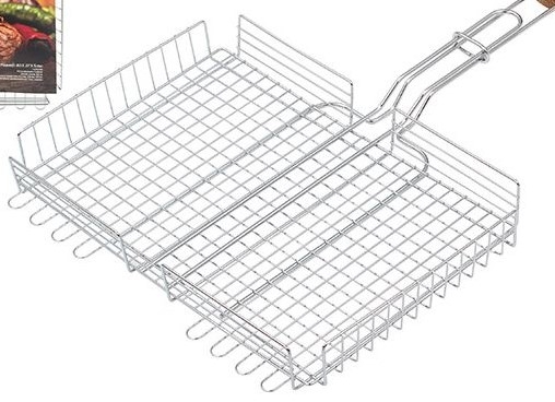 Решетка для барбекю глубокая 320*260. R001