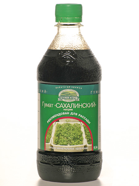 ЖКУ Гумат Сахалинский для рассады 0.5л (натрия)