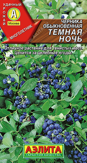 Черника Темная ночь 0,01г "Аэлита"