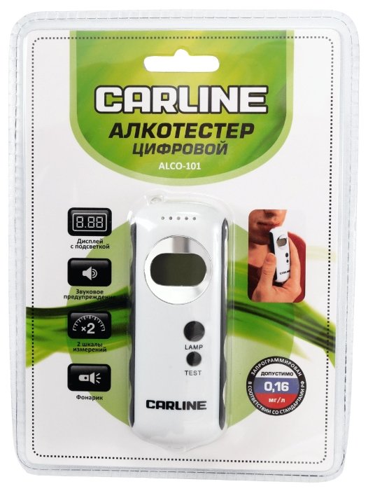 Алкотестер CARLINE ALCO-101