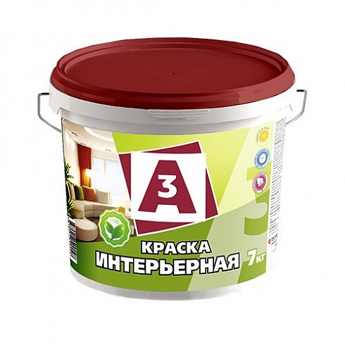 Краска "А3" ВД интерьерная 1,4кг (ведро)