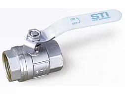 Кран шаровый "STI" 1/2", гайка/гайка, ручка