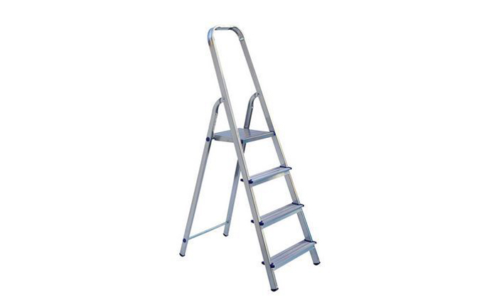 Стремянка Alumet 4-х ступ. АМ704 алюминиевая