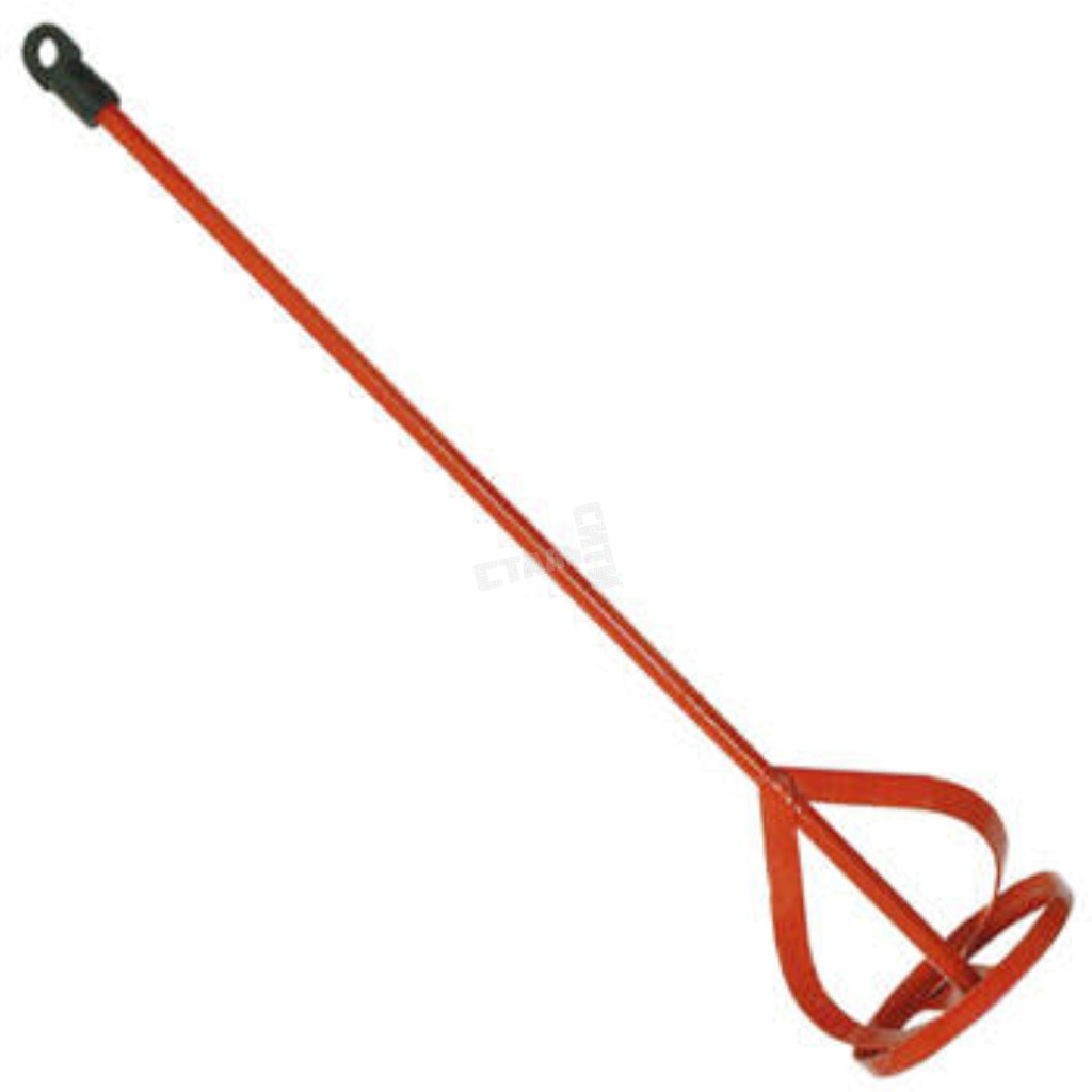 Миксер для краски 80х400мм красный Toolas