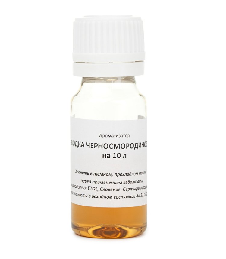 Вкусоароматический концентрат "Водка черносмородиновая" на 10л
