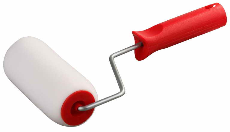 Валик Радуга поролон 140/150мм, бюгель 6мм