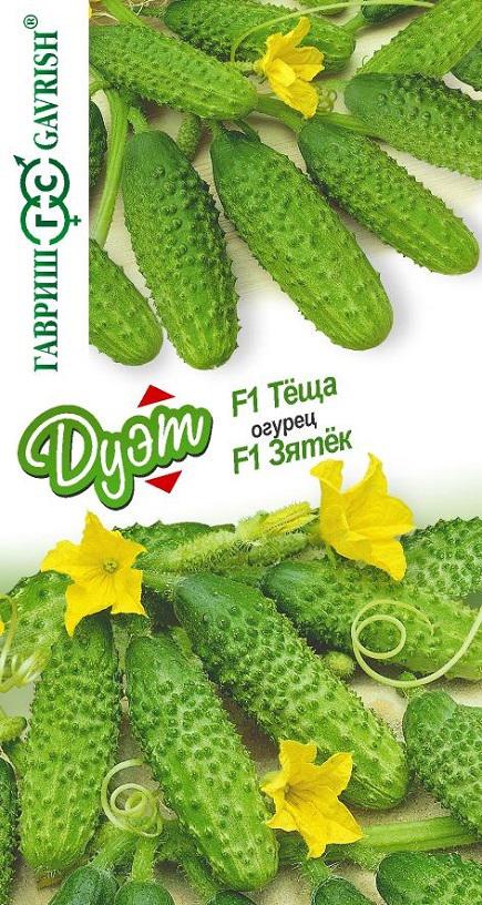 Огурец Зятек+Теща F1, сер.Дуэт  20шт