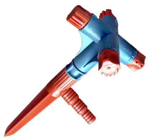 Распылитель вертушка 4-х рожковая