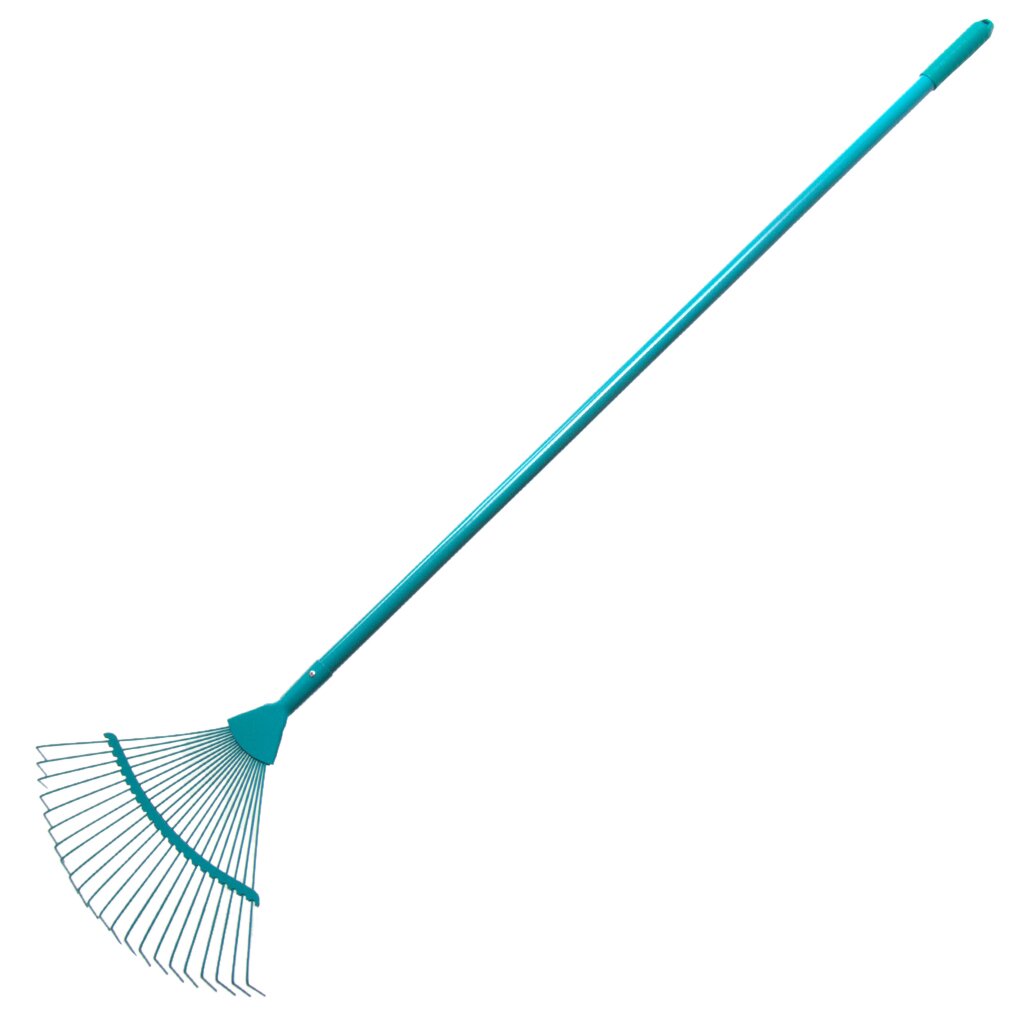 Грабли веерные 22 зуб, Grandy, эмалированные