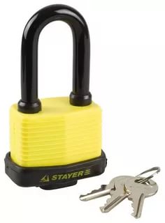 Замок Stayer Мaster навесной, всепогодный, 50мм