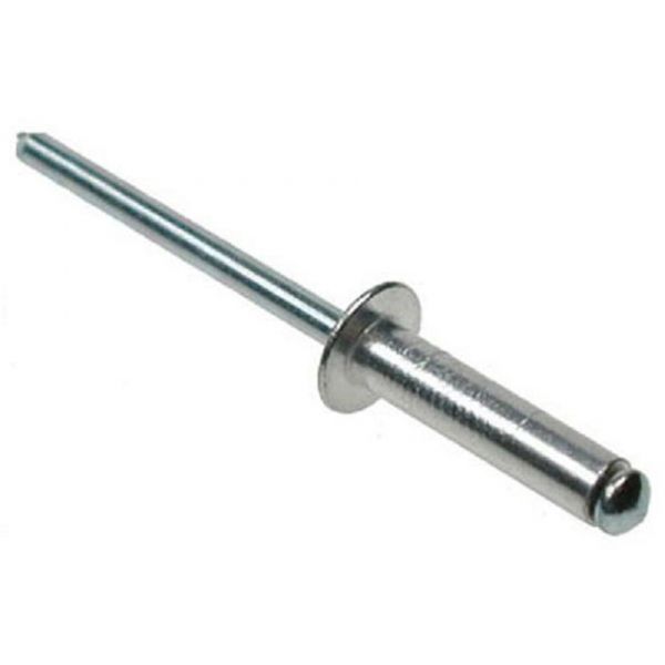 Заклепка вытяжная алюминиевая, 3,2*6мм