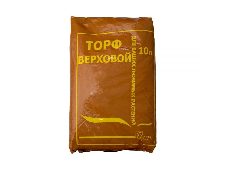 Торф верховой 10л
