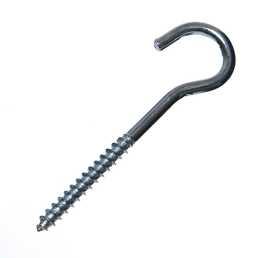 Крюк (шуруп) полукольцо 8,0*40