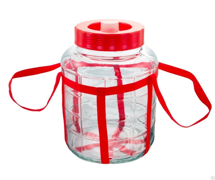 Банка 9л твист с гидрозатвором и стропой