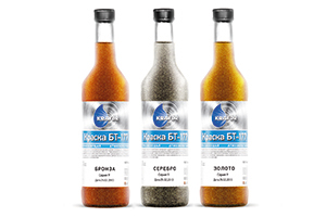 Краска БТ-177 Серебрянка 0,5л "Krafor"