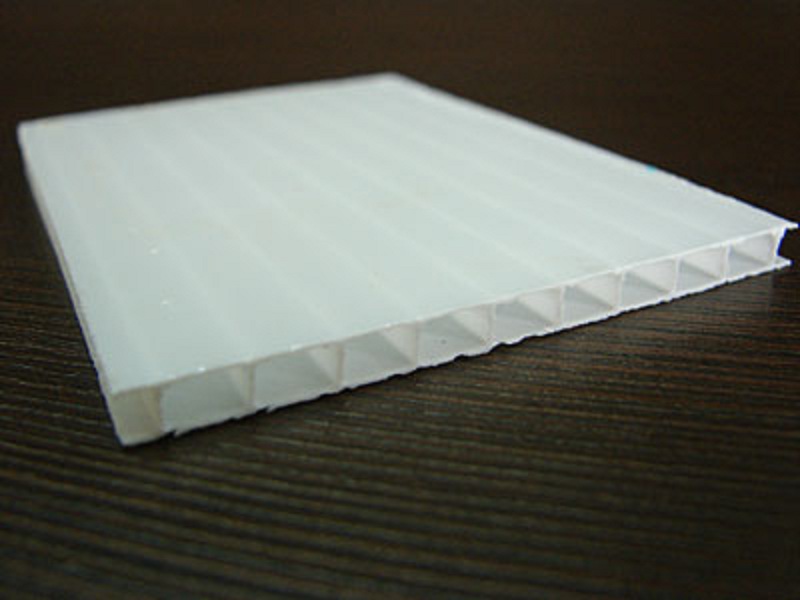 Сотовый поликарбонат 6мм Белый