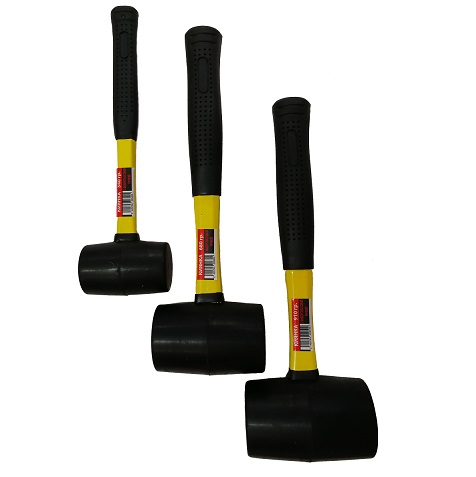 Киянка фиберглас 0340г, черная, Toolas