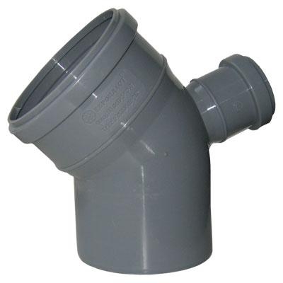 Отвод канализационный РР 110*87, 87`, 110мм