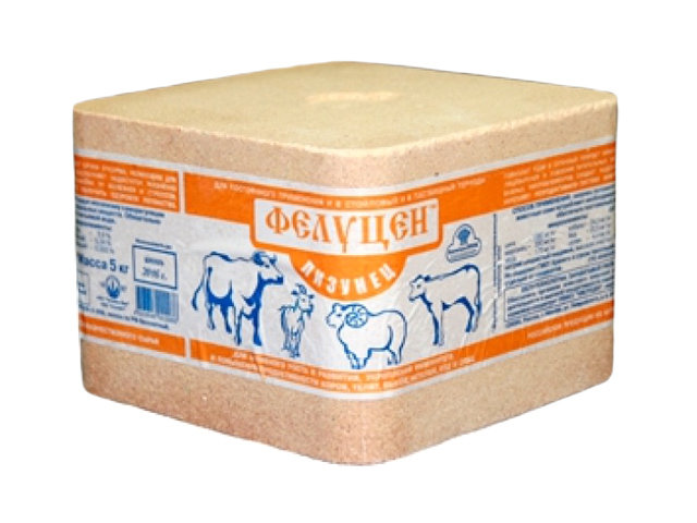 Лизунец для КРС, коз и овец 3кг 