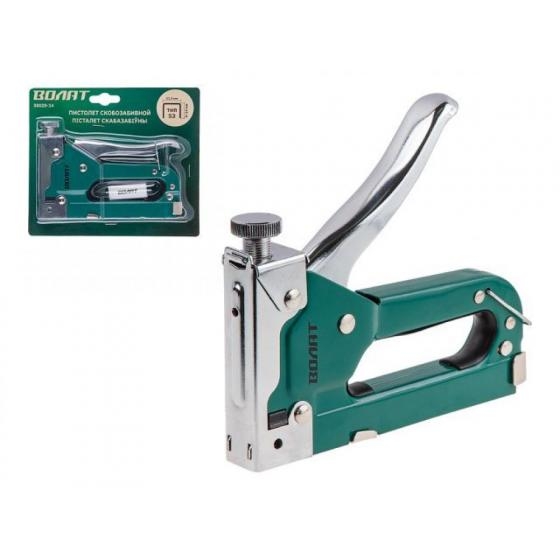Пистолет скобозабивной металл., 4-14мм