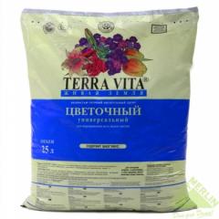 Грунт Живая земля "Цветы" 25л