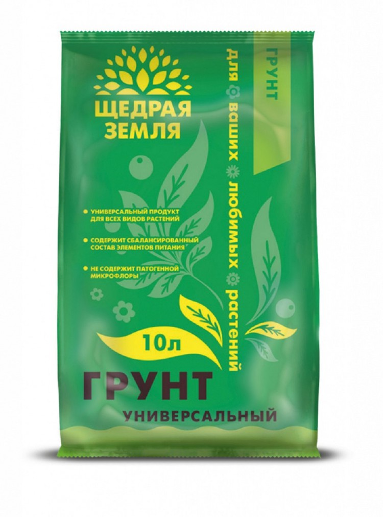 Грунт Здоровая земля 10л