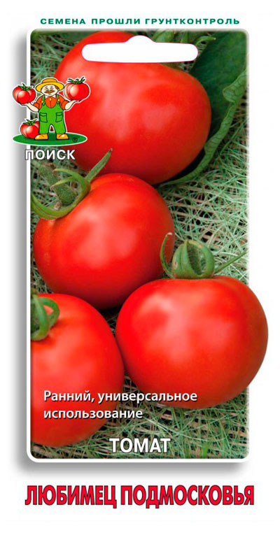 Томат Любимец Подмосковья 0,1г "Поиск"