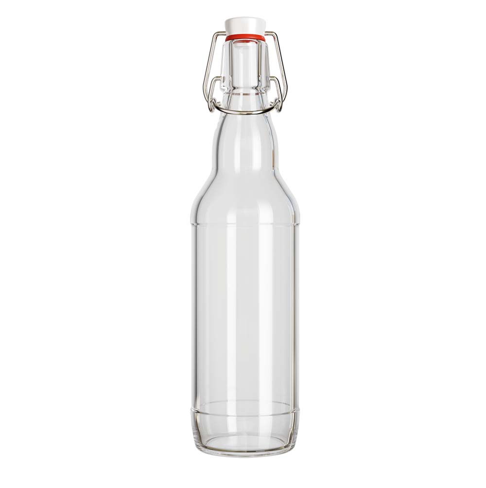Бутылка бугельная прозрачная 1 л.