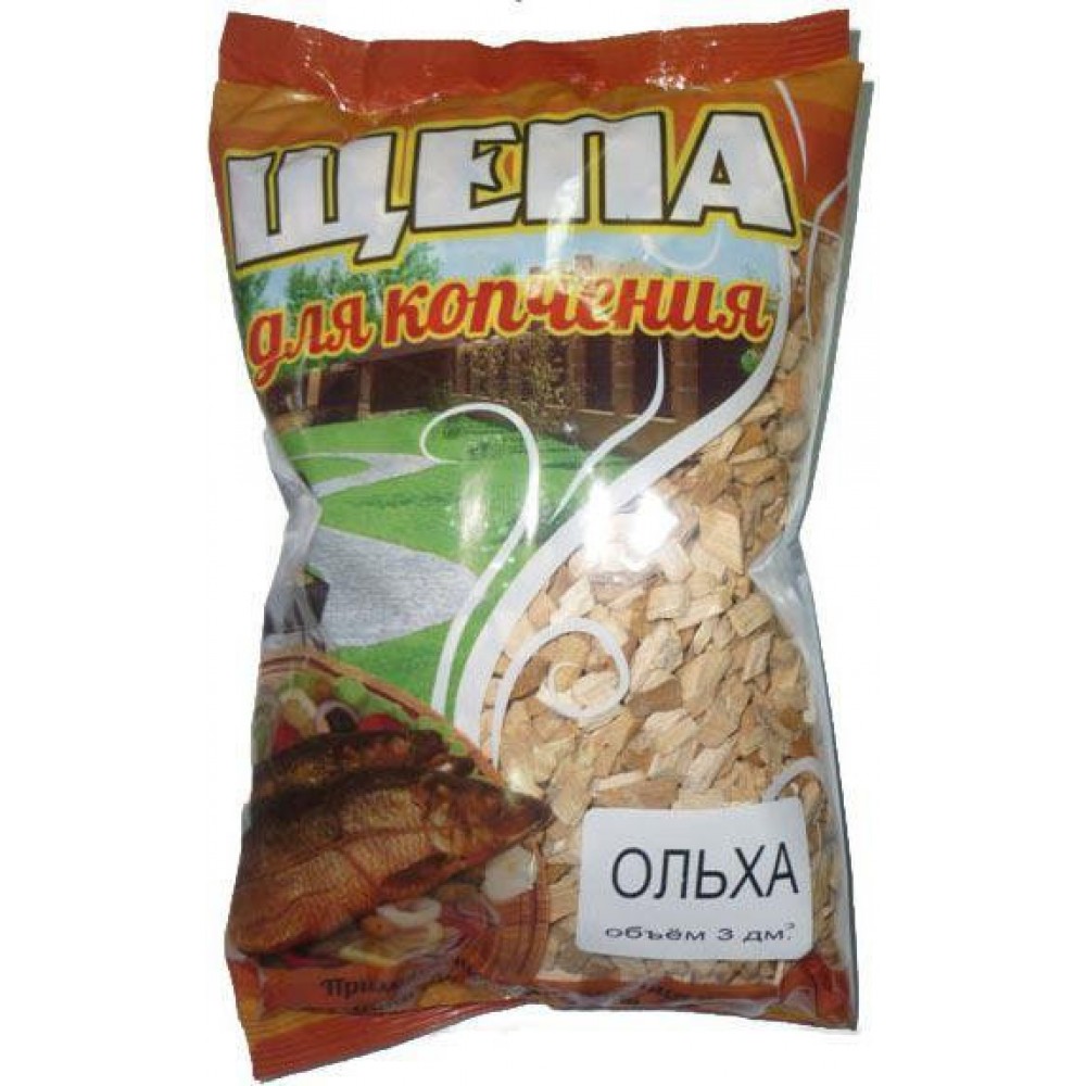 Щепа ДУБ для копчения 3дм.куб