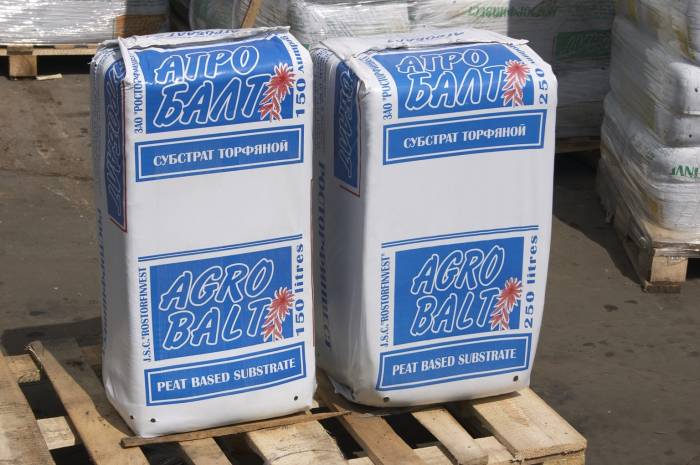 Торф Агробалт С субстрат 250л