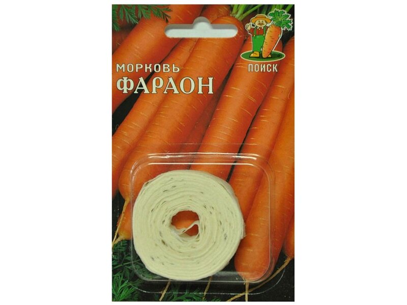 Морковь на ленте Фараон, 8м "Поиск"