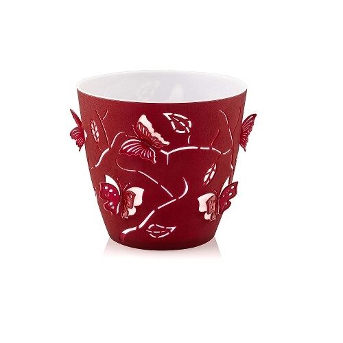 Кашпо Дюна 692 вишневый 1,4л