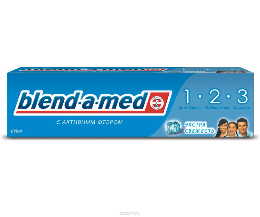 Зубная паста Blend-A-Med "Эффект Мягкая свежесть" 50мл