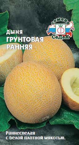 Дыня Грунтовая ранняя 0,5г "Седек"