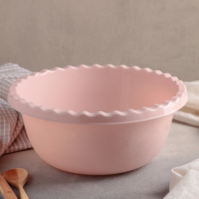 Миска 5,0 л чайная роза