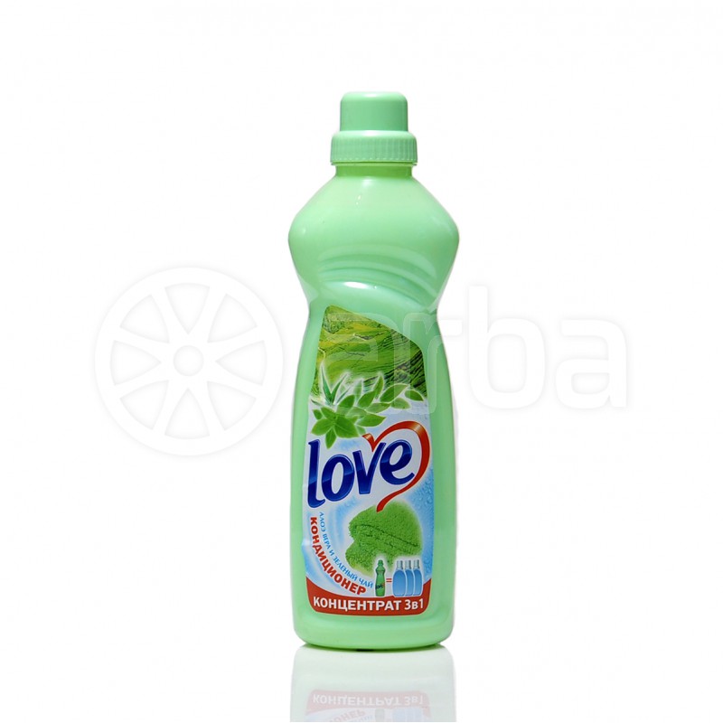 Кондиционер Love алое/зелёный чай 1,0л