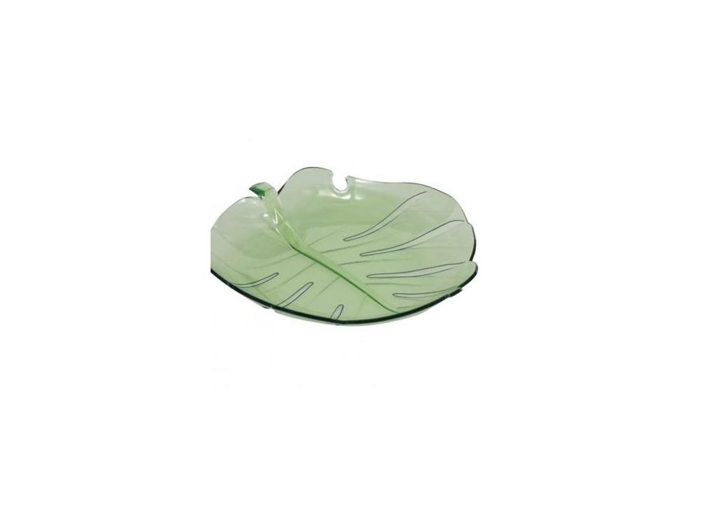 Салатник пласт. зеленый LEAF TRAY 1502