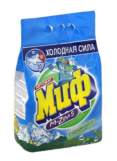 Порошок стир. Миф Автомат "Св.алоэ" 2,0кг