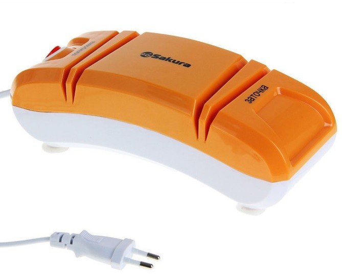 Ножеточка Sakura SA-6604BK, черная