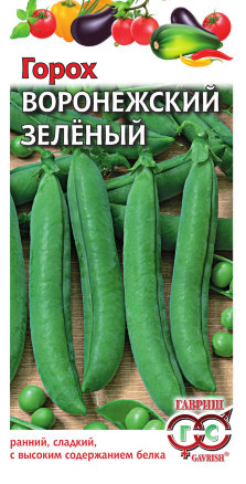 Горох Воронежский зеленый 10г